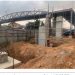 Labone Junction footbridge under construction.