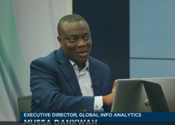 The Executive Director of Global InfoAnalytics, Mussa Dankwah.