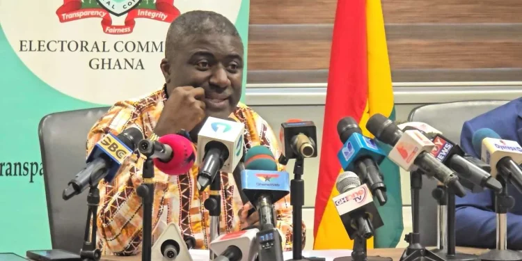 EC Deputy Chairman in charge of Corporate Services, Dr Bossman Eric Asare
