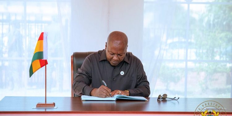 President of Ghana, John Dramani Mahama