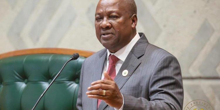 President of Ghana, John Dramani Mahama
