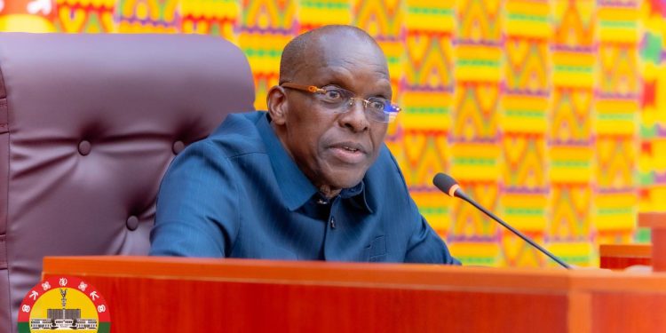 Speaker of Parliament, Alban Bagbin,