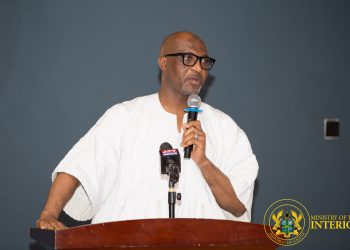 Minister for Interior Minister Mohammed Muntaka Mubarak,