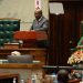 President of Ghana John Dramani Mahama at Zambian Parliament