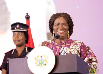 Vice President, Naana Jane Opoku-Agyemang,