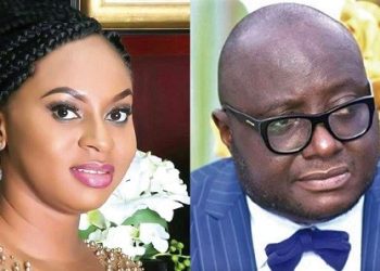Former Dome-Kwabenya MP, Adwoa Safo [left], Mike Oquaye Jnr [right], NPP parliamentary candidate for 2024.