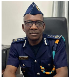Aaron Kanor as Acting Commissioner of the Customs Division of the Ghana Revenue Authority.