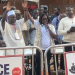 Baba Jamal, MP-elect for Ayawaso East {in white cap}