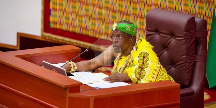 Alban Bagbin, Speaker of Parliament.