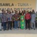GHS officials with staff of Sawla hospital