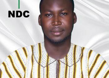 Joelans Mahama, Deputy Youth Organiser hopeful of the National Democratic Congress in the Damongo Constituency.