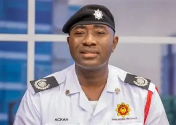Public Relations Officer of GNFS, DO II Desmond Ackah