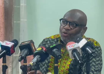 The Chief Executive Officer of COCOBOD, Randy Abbey.