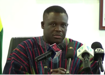 Minister for Communication, Digital Technology and Innovations, Sam Nartey George
