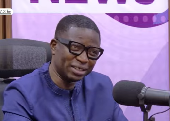 Administrator of the Ghana Investment Fund for Electronic Communications (GIFEC), Rashid Tanko-Computer