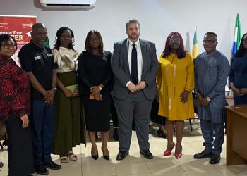 Lancaster University Ghana officials