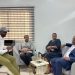 CEO of Caveman Watches, Anthony Dzamefe, with management of Channel One TV and CitiFM