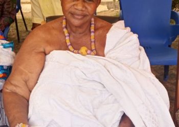 Nana Afua Dufie I, Osafohemaa of the Dodi Traditional Area in the Kadjebi District of the Oti Region