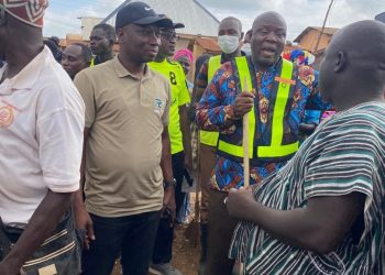 District Chief Executive Nkwanta North Isaiah Kudjo Dordoe,