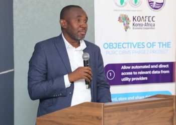 Acting Executive Secretary of PURC, Dr. Shafic Suleman