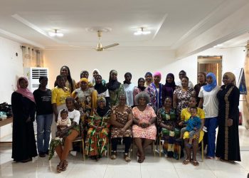 ActionAid Ghana and FORWARD UK officials