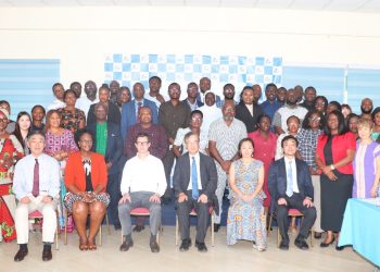 JDS programme fellows with JICA officials