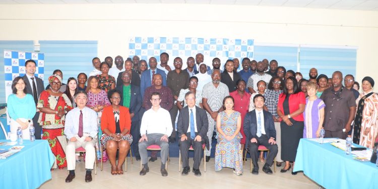 JDS programme fellows with JICA officials