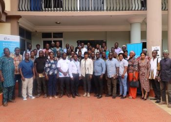 Participants at the three-day stakeholder forum held in Tamale organised by Catholic Relief Services in collaboration with the WRC and the Minerals Commission