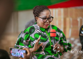 First Lady of the Republic of Ghana,  Lordina Dramani Mahama