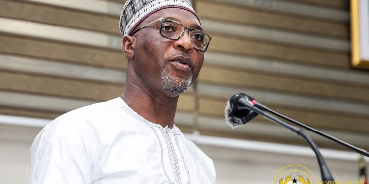 Minister of the Interior, Muntaka Mohammed-Mubarak,