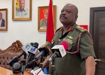 Chief of Defence Staff, Lieutenant General William Agyapong