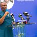 Minister for Works and Housing, Kenneth Gilbert Adjei