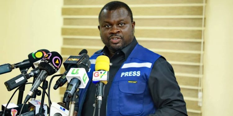 Albert Kwabena Dwumfour, President of the Ghana Journalists Association
