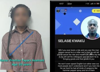 Promise Yayra Asamani accused person