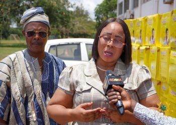 Linda Ocloo, the Accra Regional Minister