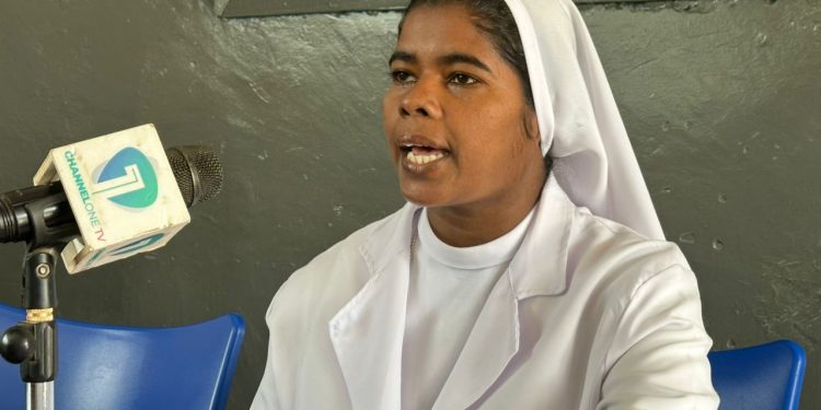 Clinic In-Charge, Reverend Sister Berlin Grace