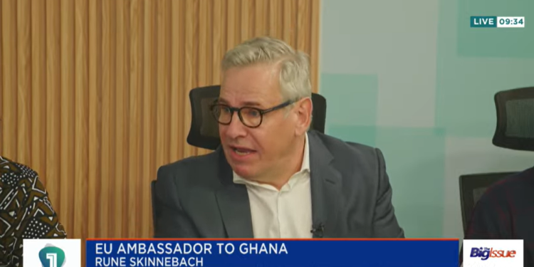European Union (EU) Ambassador to Ghana, Rune Skinnebach
