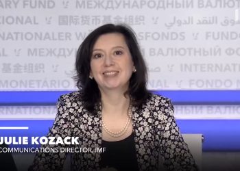Director of IMF’s Communications Department, Julie Kozack,