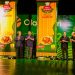 From left – Mr. Baibhav Biswas, Country Head, Mr. Raghav Mandhana, Regional Finance Controller, Mr Soumya Saxena, Business Head and Mr. Ashish Pande, Global Commercial Head unveiled Ghana’s premier home-produced pasta, as brand ambassador Naa Ashorkor looked on.