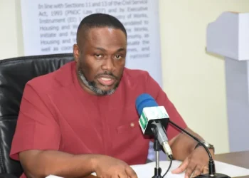 Minister for Works, Housing and Water Resources, Kenneth Gilbert Adjei,