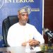 Minister for the Interior, Mubarak Mohammed Muntaka