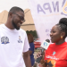 Engineer Johnson Gbagbo Jr., Head of Consumer Data Analytics and Market Intelligence at the National Petroleum Authority  [left], with Eno Safo, Channel One/Citi FM presenter