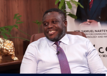 Minister for Communication, Digital Technology, and Innovations, Samuel Nartey George