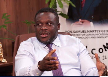 Minister for Communication, Digital Technology and Innovations, Samuel Nartey George.