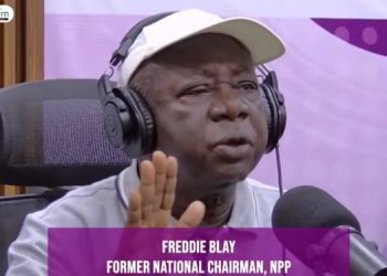 Former National Chairman of the New Patriotic Party, Freddie Blay
