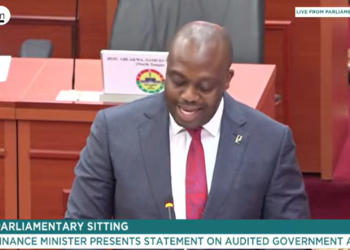Deputy Finance Minister,  Thomas Ampem Nyarko