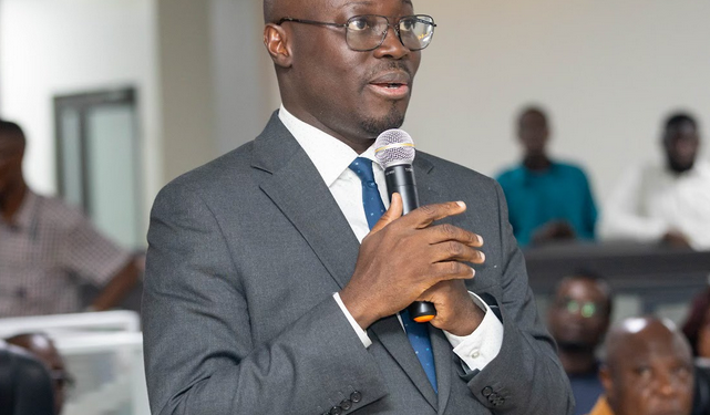 Finance Minister Dr Cassiel Ato Forson