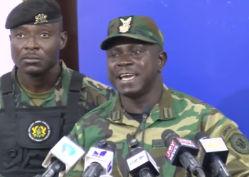 Col. Dominic Buah, Director of Operations at NAIMOS