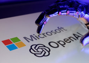 Open AI and Microsoft logos are seen in this illustration taken on September 12, 2025. REUTERS/Dado Ruvic/Illustration/File Photo Purchase Licensing Rights