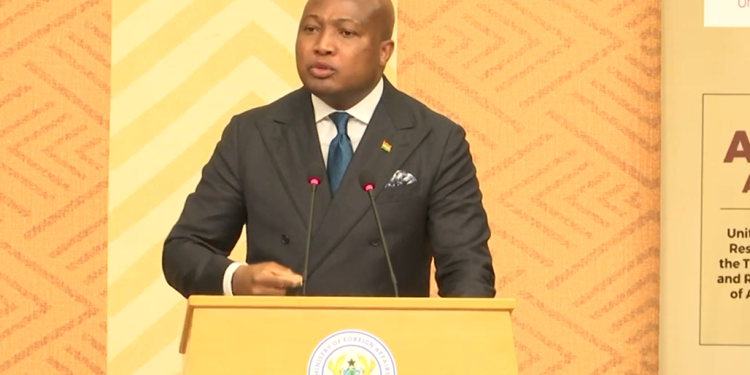 Minister of Foreign Affairs, Samuel Okudzeto Ablakwa